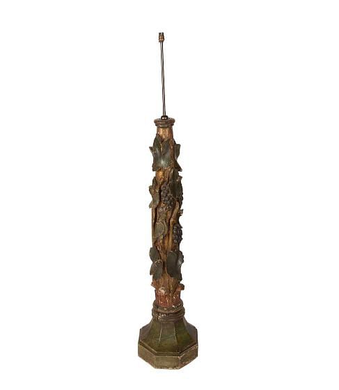 Late 18th Century French Art Populaire Standard Lamp LF1558582