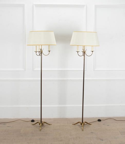 Pair of Mid-Century French Floor Lamps LF3040093