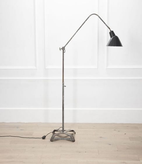 20th Century French Industrial Adjustable Floor Lamp LF9933430
