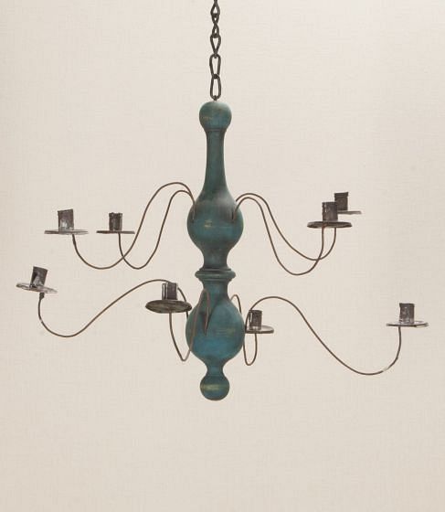19th Century Swedish Candle Chandelier LL1342916