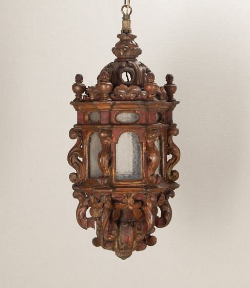 Late 18th Century Venetian Giltwood Lantern LL2342721