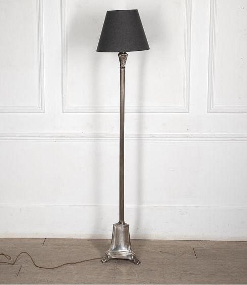 20th Century Spanish Silvered Standard Lamp LL4826404
