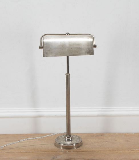 20th Century Nickel Plate Table Lamp LT1534404