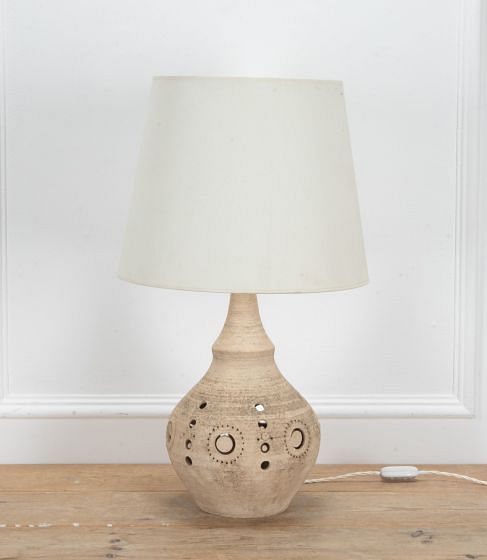 Georges Pelletier Unglazed Ceramic Lamp LT2937633