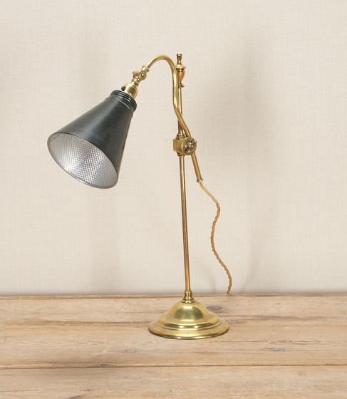 20th Century English Brass Desk Lamp LT3643221
