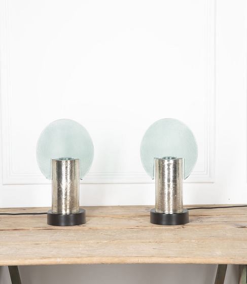 Pair of 20th Century Contemporary Murano Design Table Lamps LT4630929