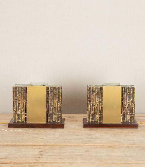 Pair of 20th Century Italian Luciano Frigerio Table Lamps LT4643301