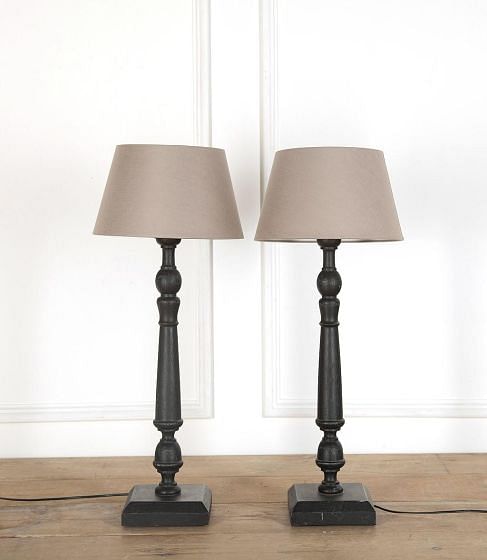 Pair of 18th Century Baluster Lamps LT718911