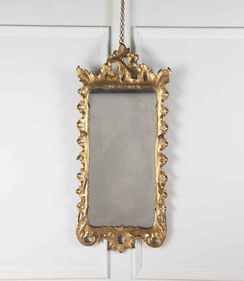 Geo III Carved Giltwood Wall Mirror MI0329226