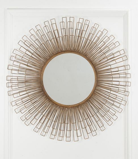 SALE: Large 20th Century Modernist Starburst Mirror MI0540565