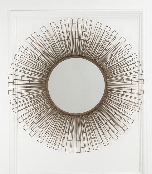 SALE: Large 1970s Starburst Mirror MI0540567