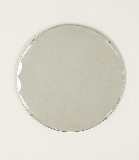 Small 20th Century English Art Deco Mirror MI0542525