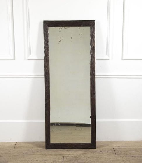 Large 19th Century French Black Forest Carved Frame Mirror MI1520964