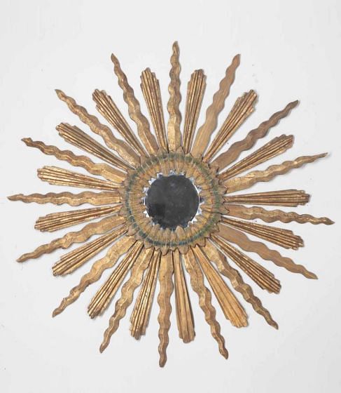 19th Century Large Sunburst Mirror MI2032695