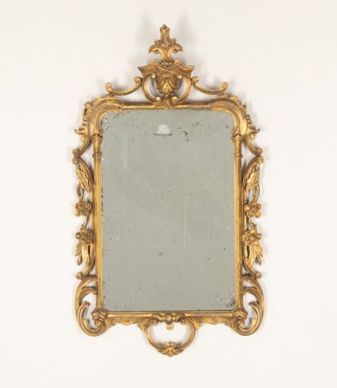 Small 19th Century French Giltwood Mirror MI2043992