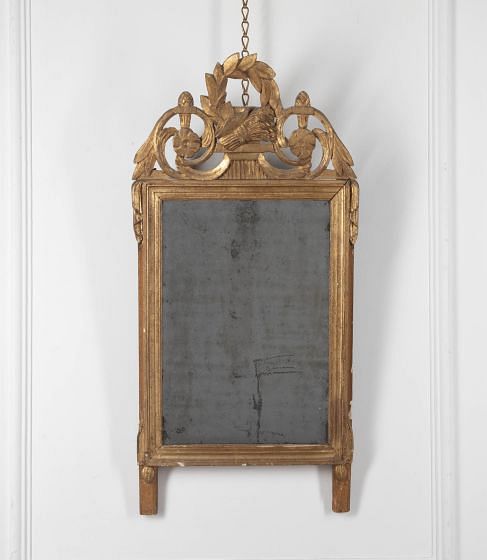 19th Century French Giltwood Napoleon Mirror MI2832552