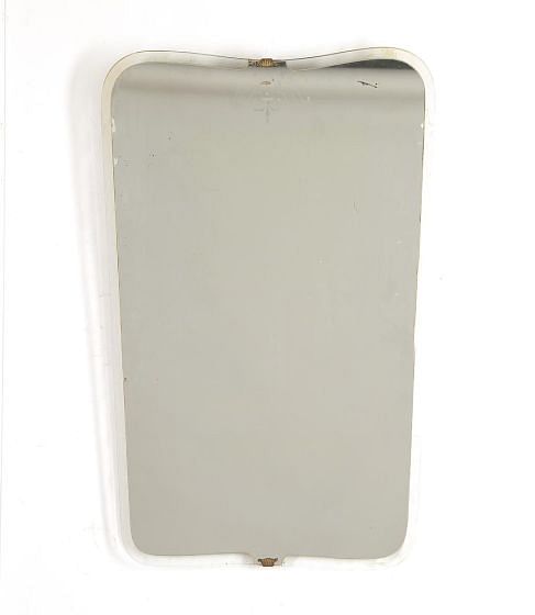 Late Art Deco Period Italian Etched Mirror MI3019296