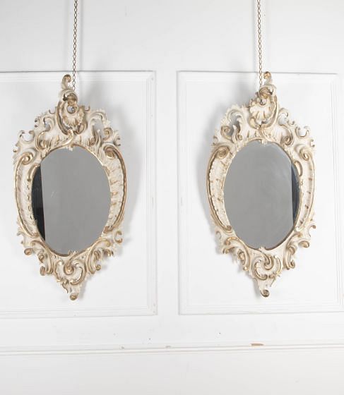 Pair of 19th Century Venetian Mirrors MI3432701