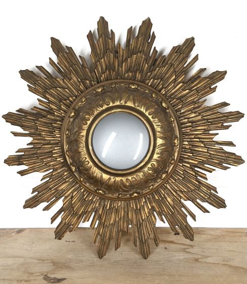 20th Century Giltwood Sunburst Mirror MI4323686