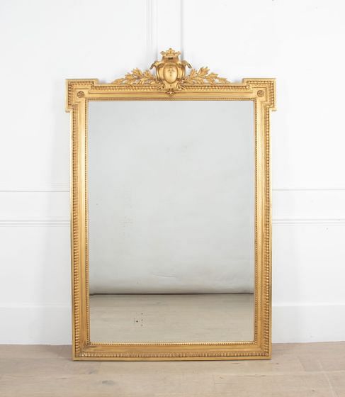 French 19th Century Gilt Mirror MI5238169