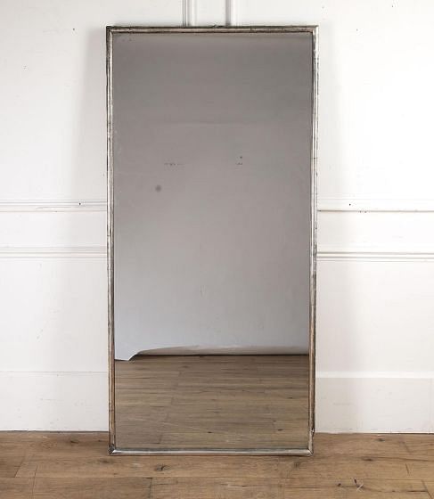 French Silver Bistro Mirror MI7112015
