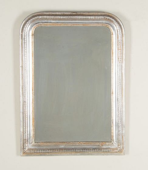 19th Century French Silver Gilt Louis Philippe Mirror MI7143667