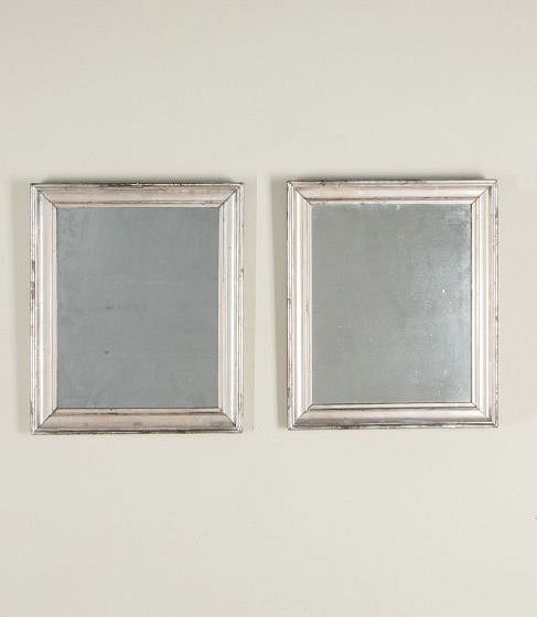 19th Century French Silver Gilt Mirrors with Mercury Glass MI7143672