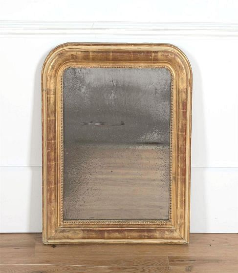 19th Century French Mercury Plate Mirror MI7161746
