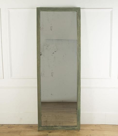 18th Century French Reeded Free Standing Mirror MI719677