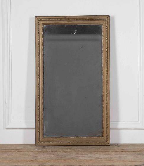 19th Century French Mirror with Gilded Frame MI7231216