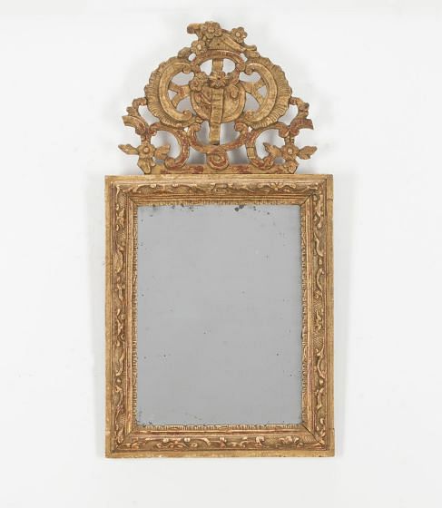 18th Century French Crested Marriage Mirror MI7241028