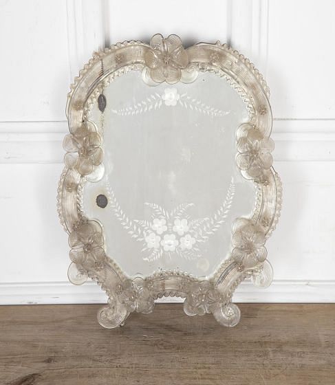 20th Century Murano Glass Framed Mirror MI8023032