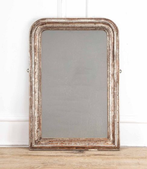 19th Century French Silver Gilt Louis Philippe Mirror MI8140822