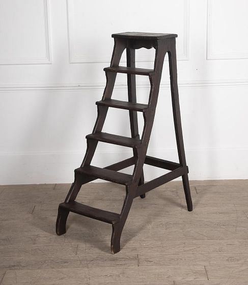Early 20th Century French Library Steps OF1529956