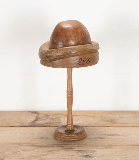 Early 20th Century French Two Part Hat Form OF2341832