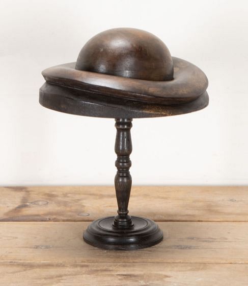 Early 20th Century French Wide Brim School Hat Form OF2341834