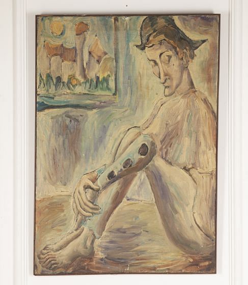 Oil on Canvas of Gentleman WD4812723