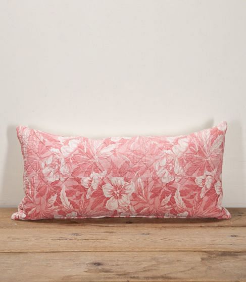 Huge 19th Century French Floral Quilted Cushion RT1341897