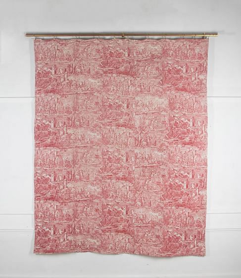 19th Century Toile de Jouy Quilt 'La Vie de Jeanne D'Arc' RT7236980