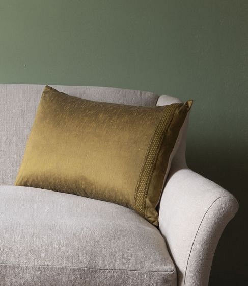 CONTEMPORARY RECTANGLE VINTAGE GREEN CLOTH SCATTER CUSHION - READY TO BUY RT9542868