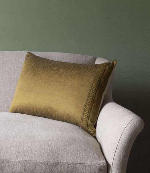Contemporary Rectangle Vintage Green Cloth Scatter Cushion - Ready to Buy RT9542868
