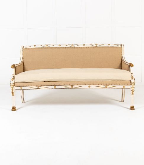 19th Century Italian Sofa with Original Paint SB0643147