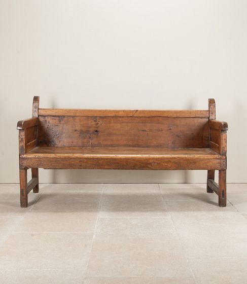 18th Century Spanish Walnut Bench SB2842880