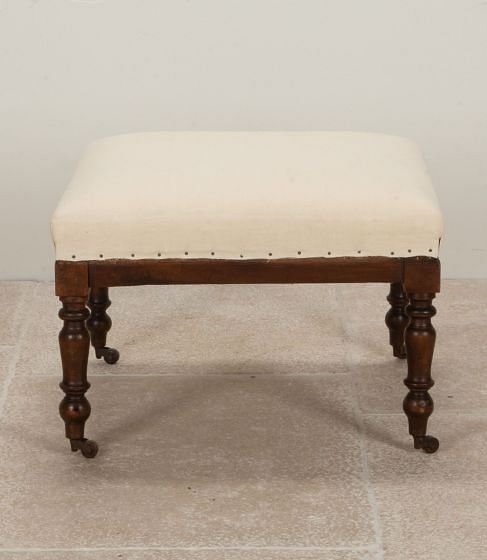 19th Century French Square Pouffe ST1542066