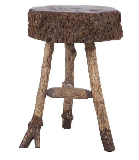 20th Century Root Wood Stool ST3660257