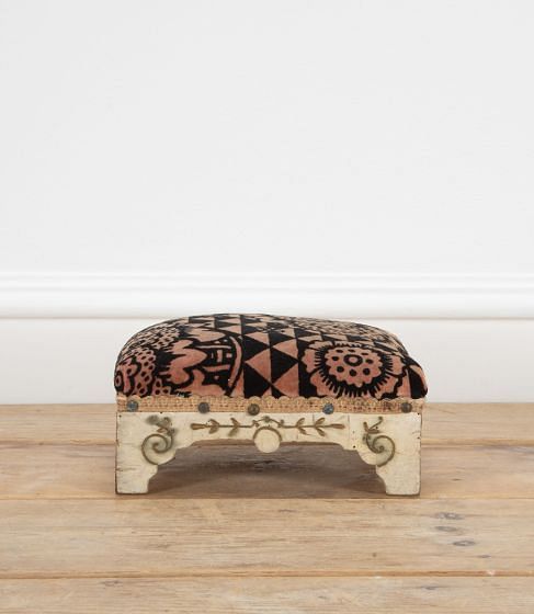 Small French Early 20th Century Footstool ST4238803