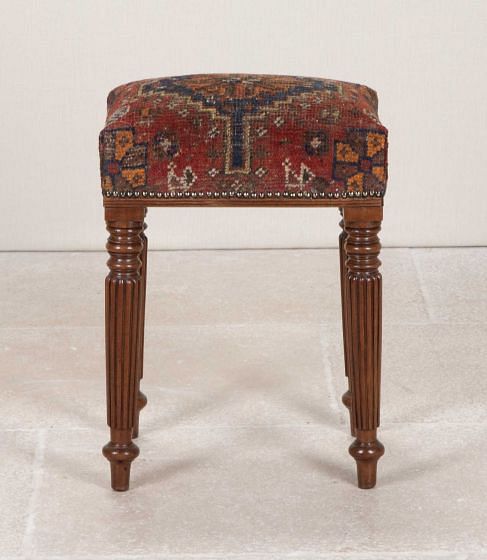 19th Century English Mahogany Stool Attributed to Gillows ST4343201