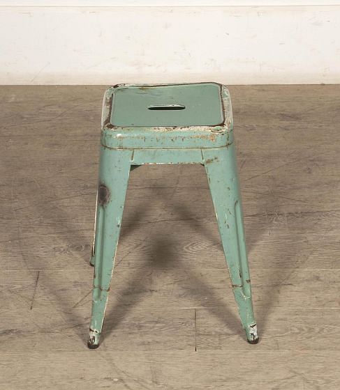 20th Century French Iron Tolix Stool ST4428164