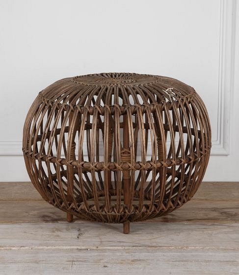 SALE: 20th Century Rattan Stool by Franco Albini ST7232377