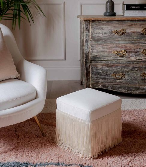 The Chelsea Pouffe - Made to Order ST9543274